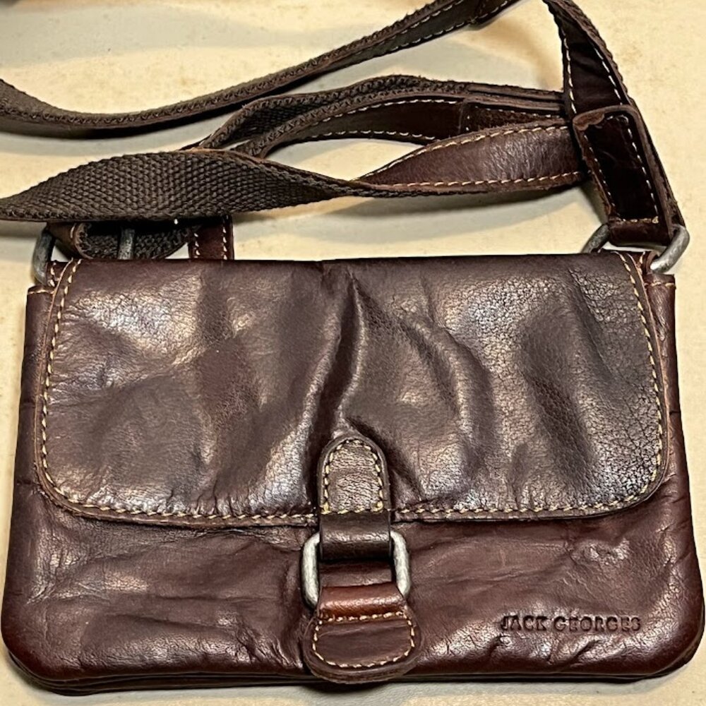 Jack George’s Crossbody Leather Purse